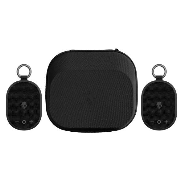 Skullcandy Kilo Wireless Bluetooth Speaker with Case Bundle, 2-pack